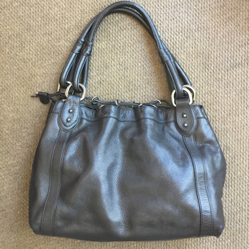 Donald J Pliner Dark Brown Purse